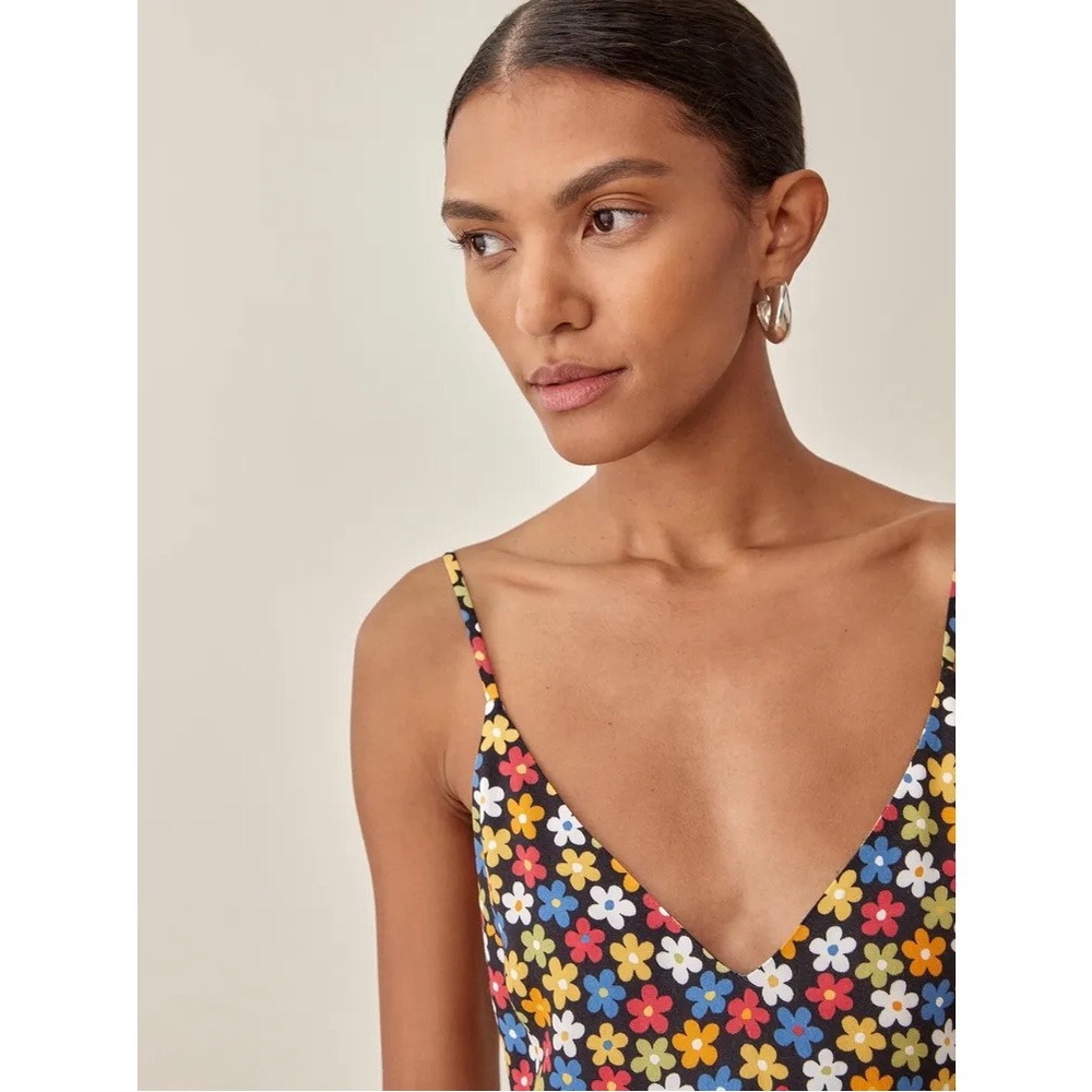 Reformation Marlowe Mini Dress in‎ Danica Floral - Picture 3 of 12